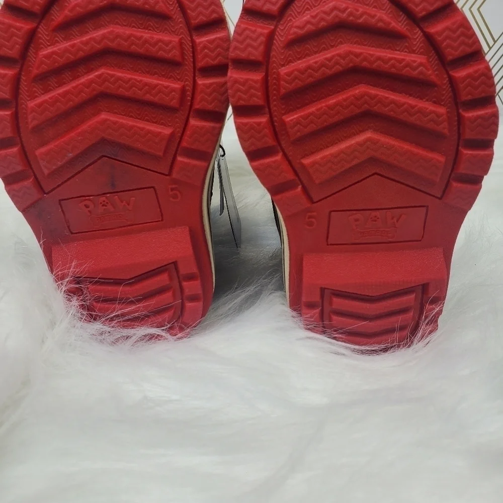 Boys Paw Patrol Multicolored Thermolite Snow Winter Boots Size 5 -22F Stay Warm.